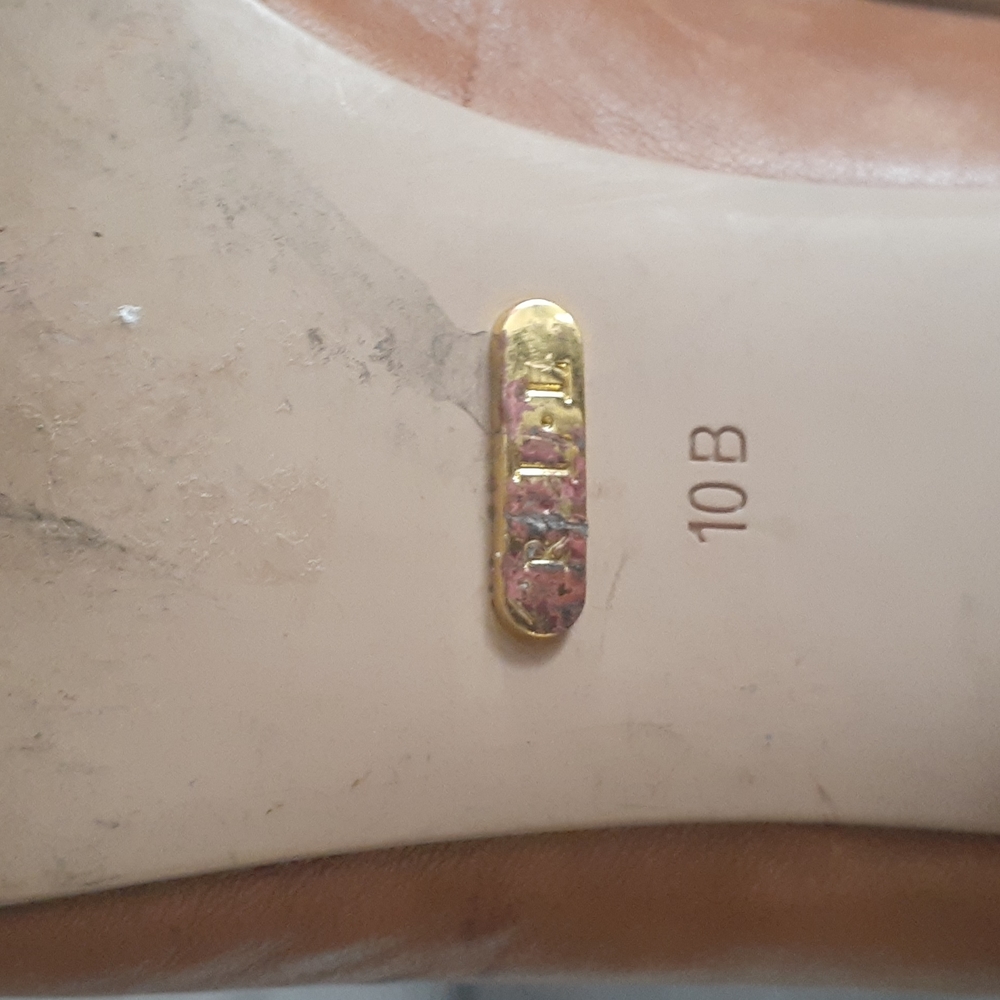 Lauren ralph Lauren tan leather pumps shoe size 10B - Picture 13 of 16